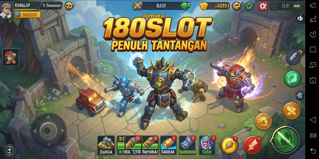 Gameplay menakjubkan di dunia terbuka 180SLOT.