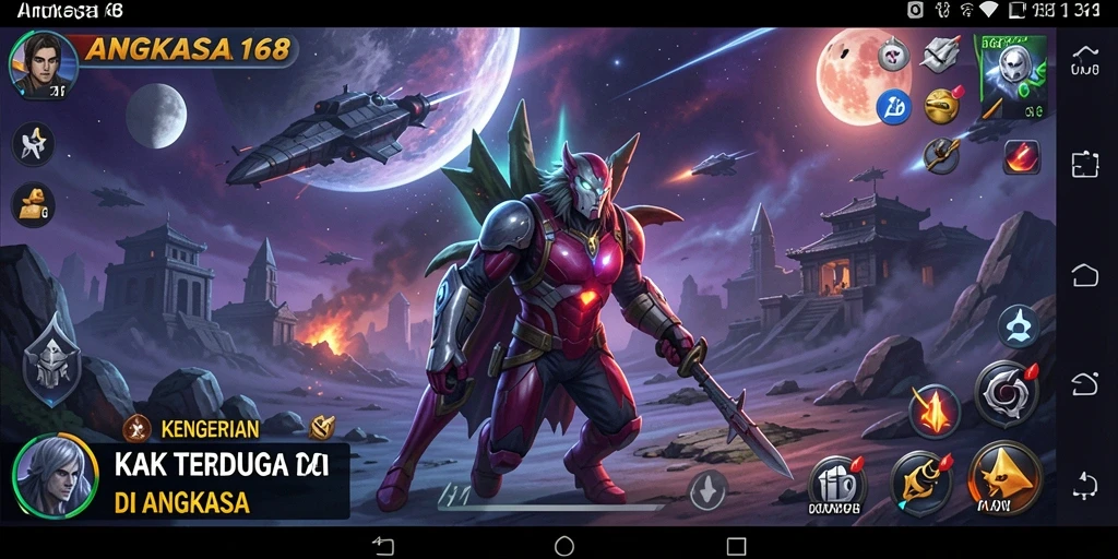 Gameplay menyeramkan di ANGKASA168 dengan suasana mencekam dan misterius.