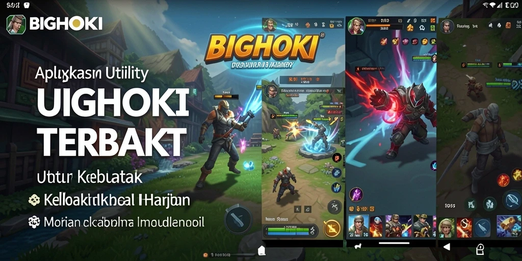 Tampilan utama BIGHOKI yang intuitif dan mudah digunakan.