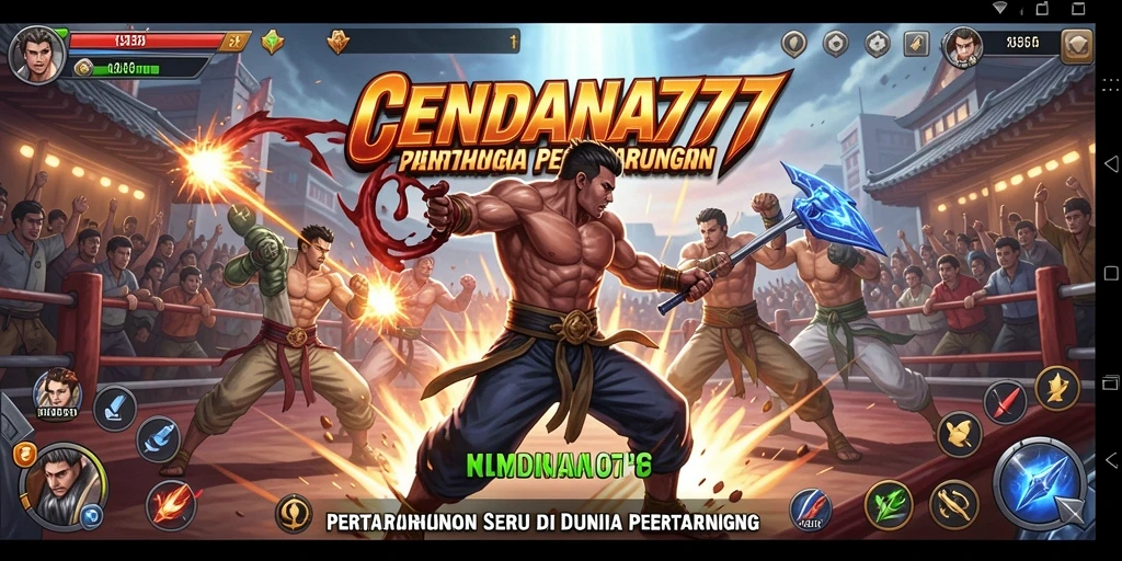 Tampilan mengesankan saat bertarung di arena CENDANA777.