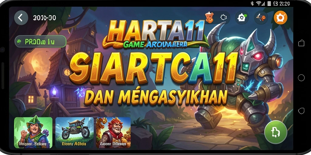 Tampilan menarik dari gameplay HARTA11 yang penuh tantangan dan keseruan.