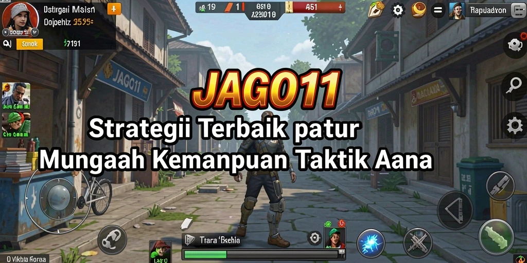 Tampilan gameplay strategis JAGO11 dengan berbagai tantangan yang menarik.