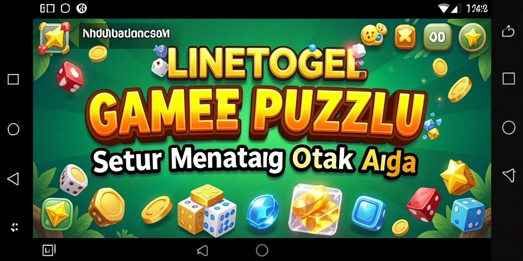 Screenshot gameplay LINETOGEL yang menunjukkan tantangan Puzzle menarik.