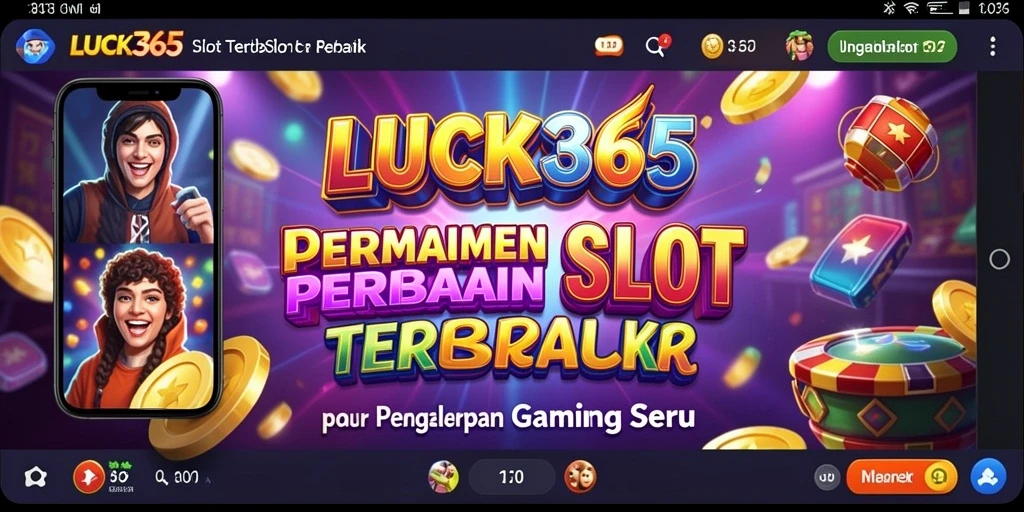 Tampilan gameplay LUCK365 yang menarik dengan berbagai slot seru.