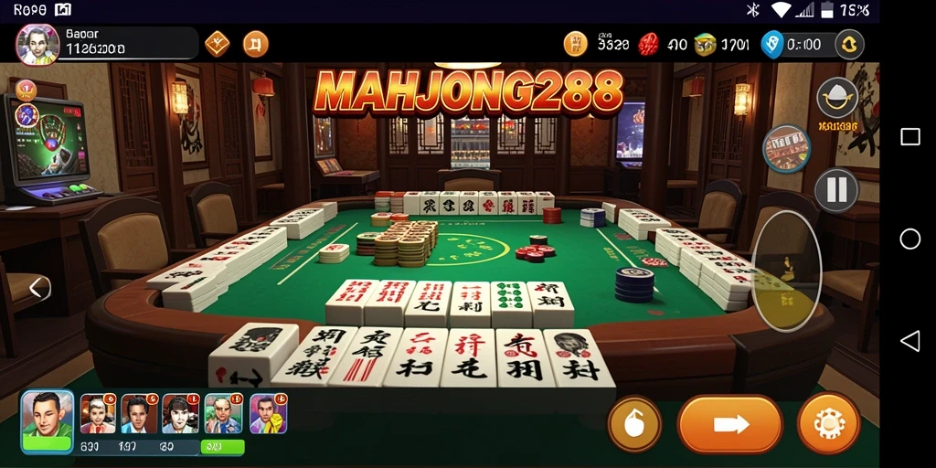 Tangkapan layar utama <strong>MAHJONG288</strong> menampilkan berbagai level yang menantang dan grafis yang memukau.