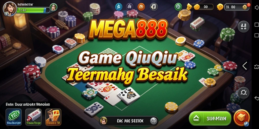Tampilan gameplay QiuQiu yang memukau di MEGA888.