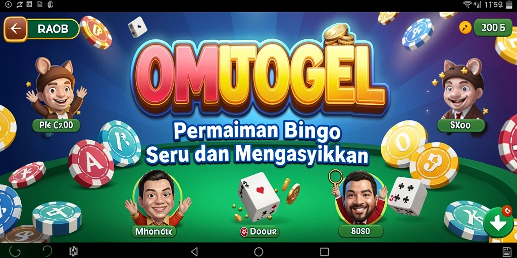 Screenshot gameplay Bingo yang menarik dari OMUTOGEL.