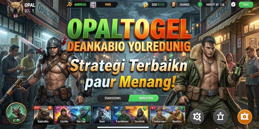 Tampilan gameplay OPALTOGEL yang menegangkan dan menarik.