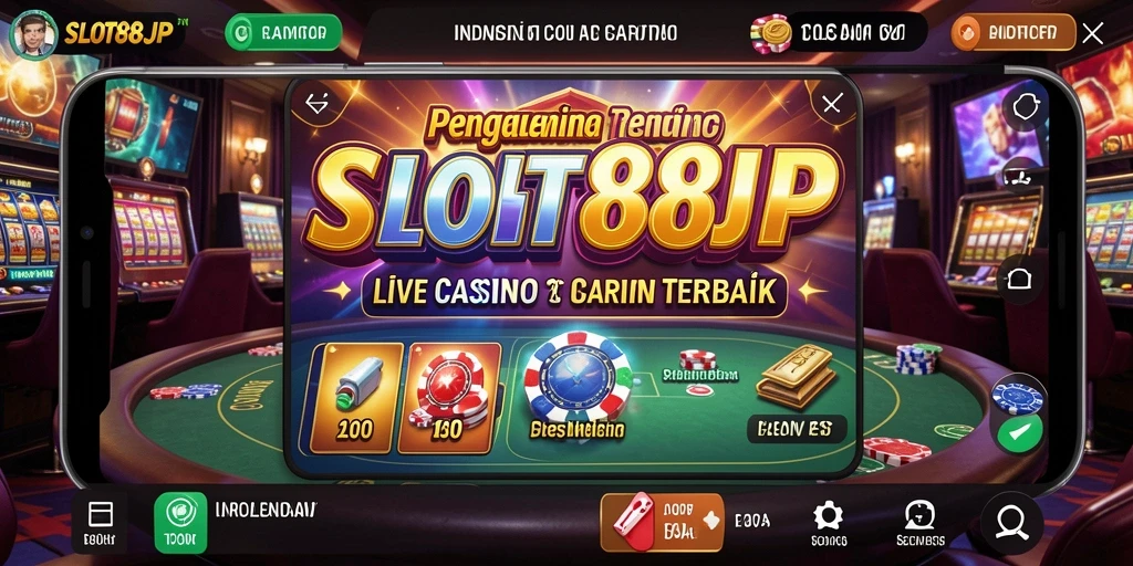 Tampilkan gameplay Live Casino yang menarik dan interaktif.