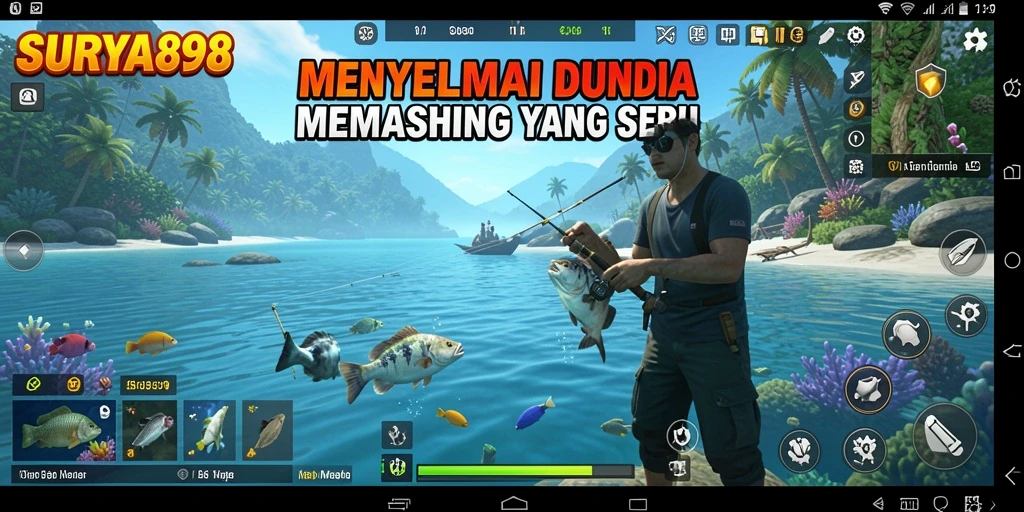 Tangkapan ikan yang mengesankan di SURYA898